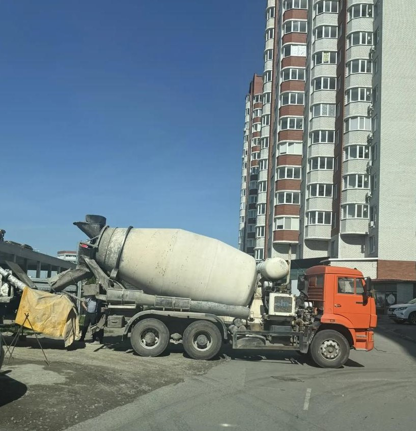 Заливка перекрытия в административном здании, фото 4